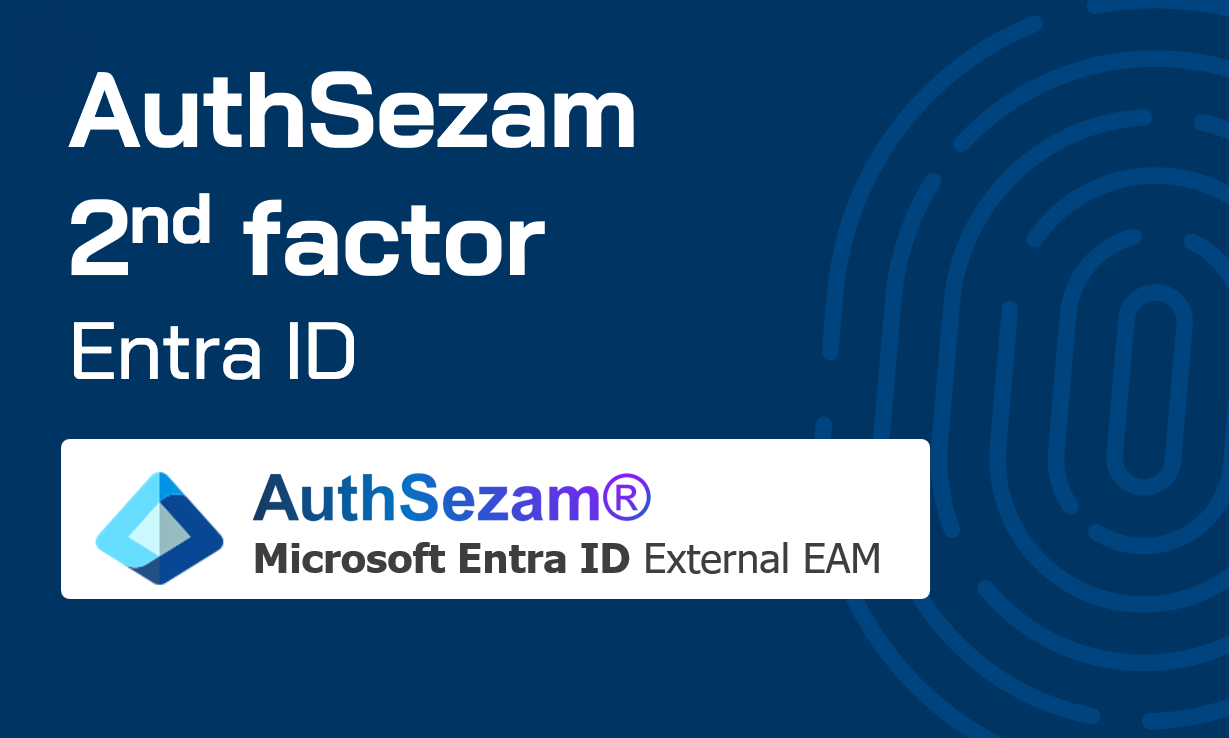 Visuel de titre : AuthSezam 2nd factor pour Microsoft Entra ID, External EAM