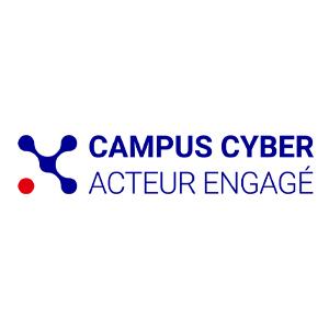 Logo de Campus Cyber, acteur engagé pour la cybersécurité en France
